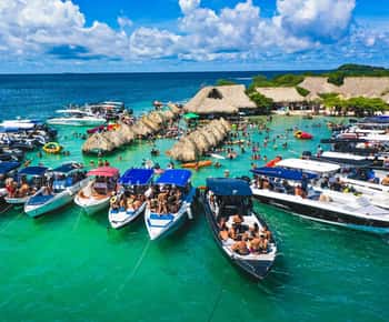 Cartagena: Excursão VIP às 5 Ilhas do Rosário com Plankton Plan