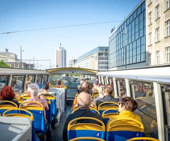 Leipzig: Bilhete de ônibus hop-on/hop-off com 13 paradas