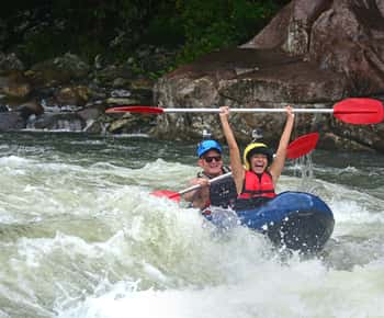 Playa Mission: Día completo de rafting en el río Tully
