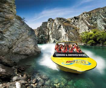Queenstown: Shotover River and Kawarau River Jet Boat Ride