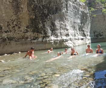 Berat: tour del canyon di Osum e delle cascate di Bogove