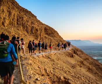 Au départ de Jérusalem : Masada au lever du soleil, Ein Gedi et la mer Morte
