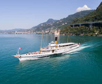 From Vevey: 2-Hour Riviera Cruise