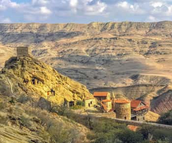 From Tbilisi: David Gareji, Rainbow Mountains & Sighnaghi