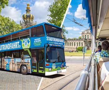 Dresden: 1-tägige Hop-On/Hop-Off-Bustour