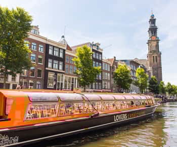 Amsterdam: Grachtenrundfahrt durch die Innenstadt