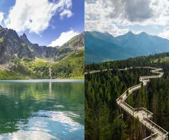 De Cracóvia: Morskie Oko e Slovakia Treetop Walk