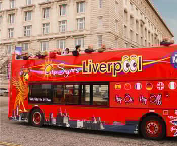 Liverpool: Open-Top Sightseeing Hop-On Hop-Off Bus Tour