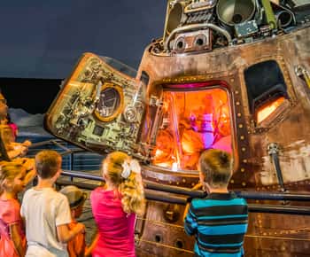 Eintrittskarte für das Space Center Houston