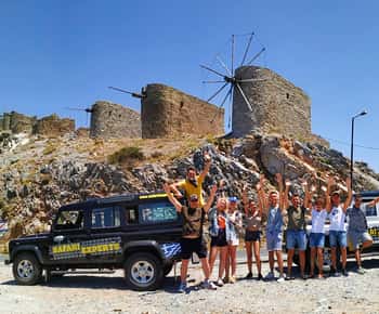 Creta: Lasithi Plateau e Cave of Zeus Off Road Safari Tour