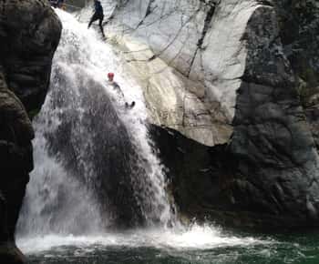 Région de Corte : Fun Canyoning Verghellu