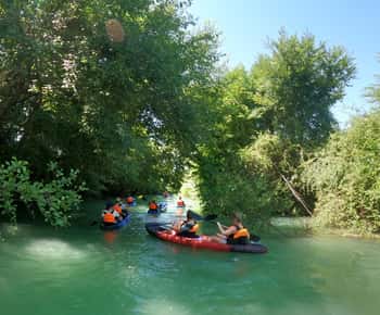Ammoudia: kayak lungo l'Acheronte 5,5 km