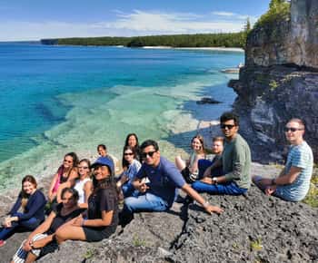 De Toronto: Viagem de 1 dia com guia ao Parque Nacional da Península Bruce