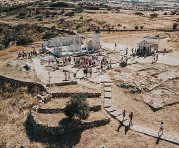 Naxos: Hoogtepunten bustour met vrije tijd voor lunch en zwemmen