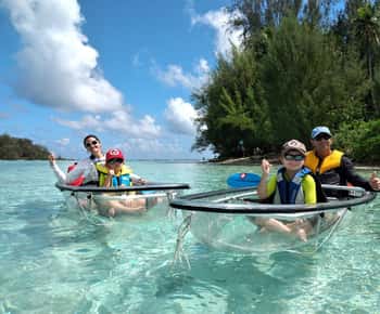 Moorea: Hauru Lagoon 3-hour Guided Kayak Tour with Snack