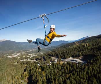 Whistler: The Longest Zipline in North America