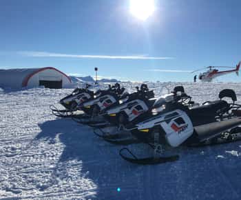Queenstown: Snowmobiling Experience with Helicopter Flight