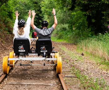 Mendocino County: Railbiking Tour Along the Noyo River