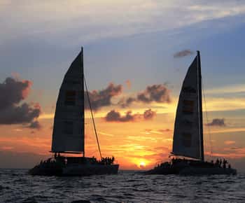 Simpson Bay: Bubbly Sunset Cruise with Prosecco & Snacks