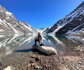 Santiago: excursão de um dia a Portillo e Laguna del Inca com piquenique