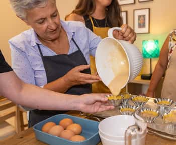 Oporto: Clase de Cocina de Pastel de Nata con la Receta de la Abuela