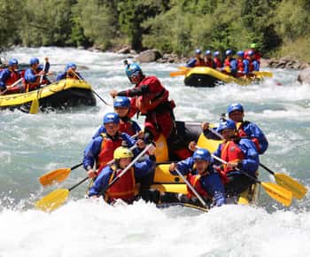 Val di Sole: Rafting para famílias no First River na Europa