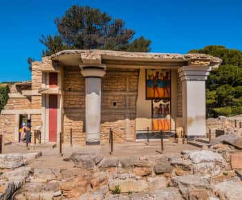 Kreta: bilet wstępu do pałacu Knossos z opcjonalnym audioprzewodnikiem