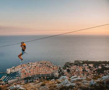 Dubrovnik: passeio panorâmico de tirolesa