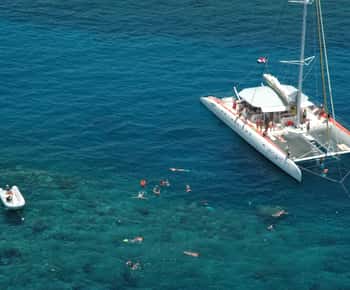 Puerto Plata: Sosúa Catamaran Day Trip with Lunch and Drinks