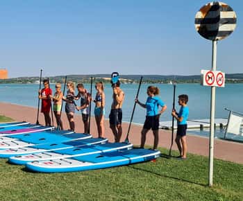 Tihany: SUP Course and Tour at Lake Balaton
