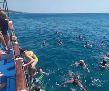 From Votsalakia : West Coast Boat Cruise with Lunch