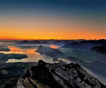 Mt. Pilatus and Mt. Titlis 2-Day Tour from Zurich