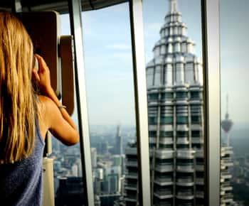 Billets électroniques pour les tours Petronas de Kuala Lumpur