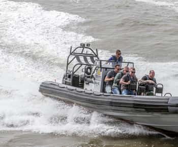The Hague: Scheveningen Beach RIB Speedboat Tour