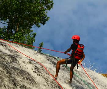 Kitulgala: White Water Rafting & Waterfall Rappel with Lunch