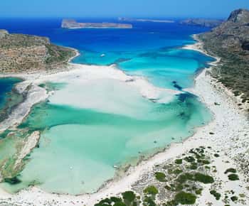Chania: rejs do Balos Gramvousa z transferem i biletem na łódź