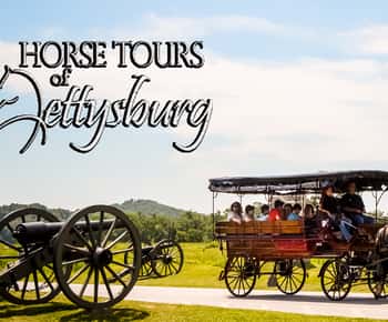 Gettysburg: Passeio de carruagem puxada por cavalos pelo campo de batalha