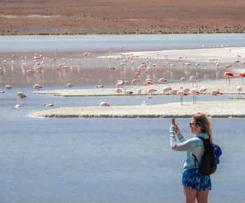 De Uyuni: Lagoa Vermelha e Salar de Uyuni: tour guiado de 3 dias