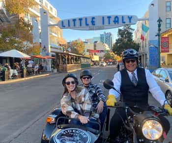 San Diego: tour di degustazione di vini con sidecar