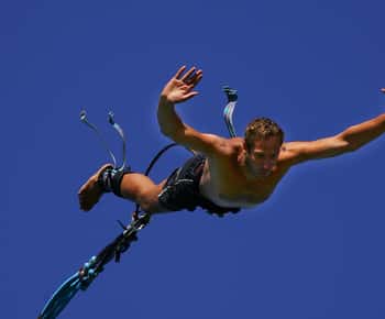 Novalja: Zrce Beach Bungee Jumping Experience