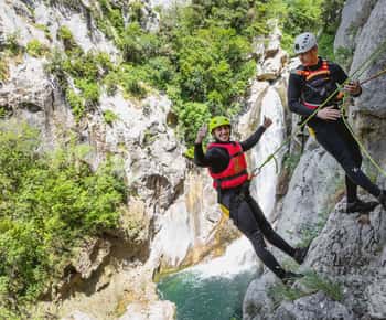 Depuis Split/Šestanovac : Canyoning extrême sur la rivière Cetina