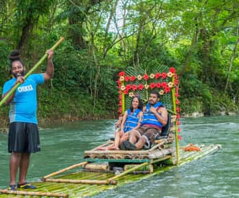 De Montego Bay e Negril: Reggae Rafting em Lethe