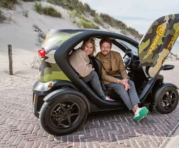Lisse: tour audio in auto elettrica senza conducente tra dune e spiagge