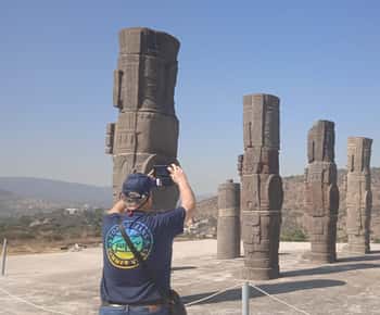 Desde Ciudad de México: Excursión de un día a las Pirámides de Tula y Teotihuacán