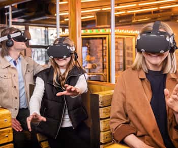Billet pour une expérience de voyage dans le temps en réalité virtuelle