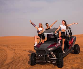 Dubaj: Przygoda Dune Buggy Safari, Przejażdżka na wielbłądzie i Kolacja BBQ