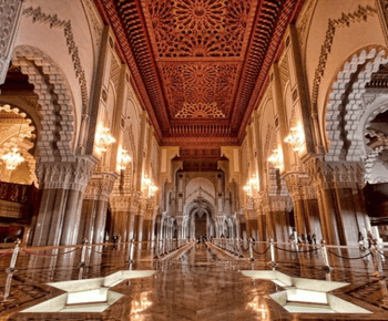 Casablanca: Tour della città con biglietto d'ingresso per la Moschea di Hassan II