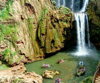 Marrakech: Ouzoud vandfald guidet dagsudflugt med bådtur