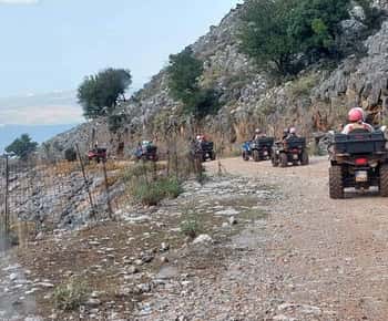 Z Georgioupolis: półdniowe safari quadami ATV