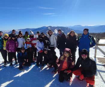 Potenza: Guidet fjellvandring med truger